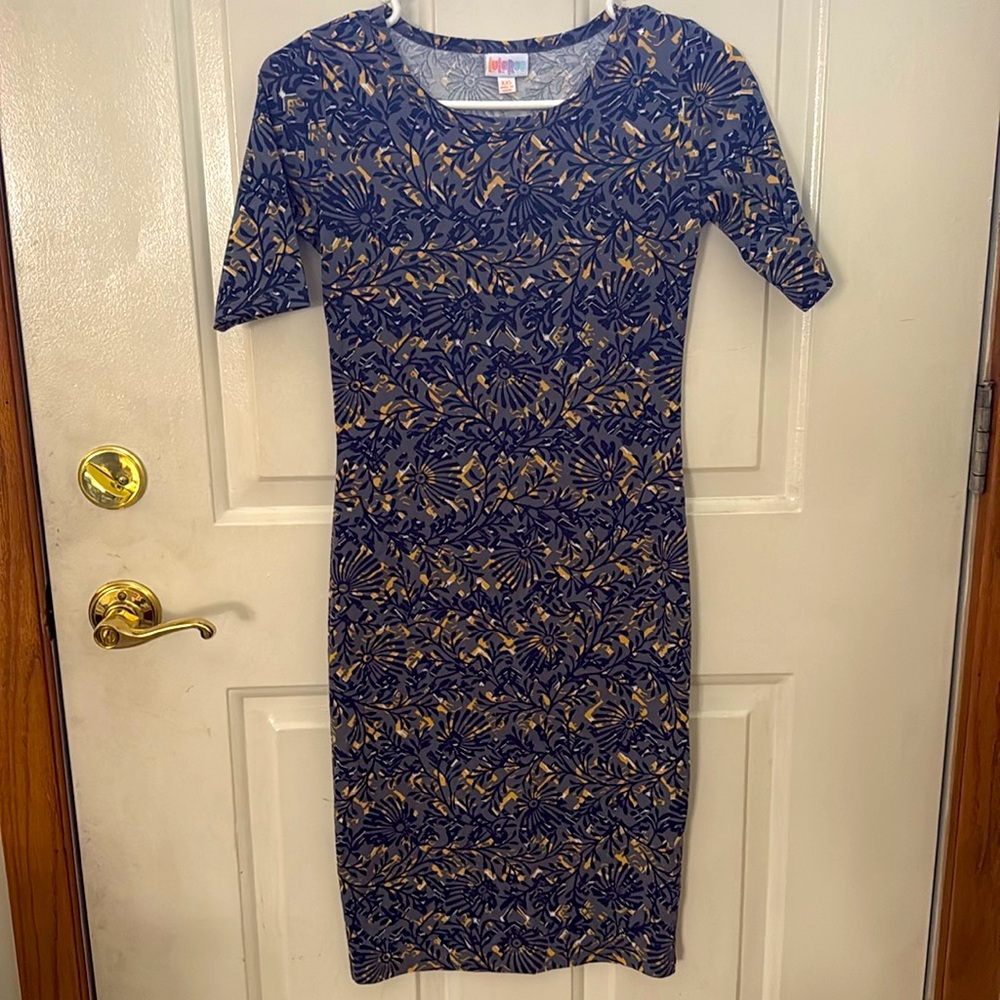 LulaRoe xxs mid-length dress